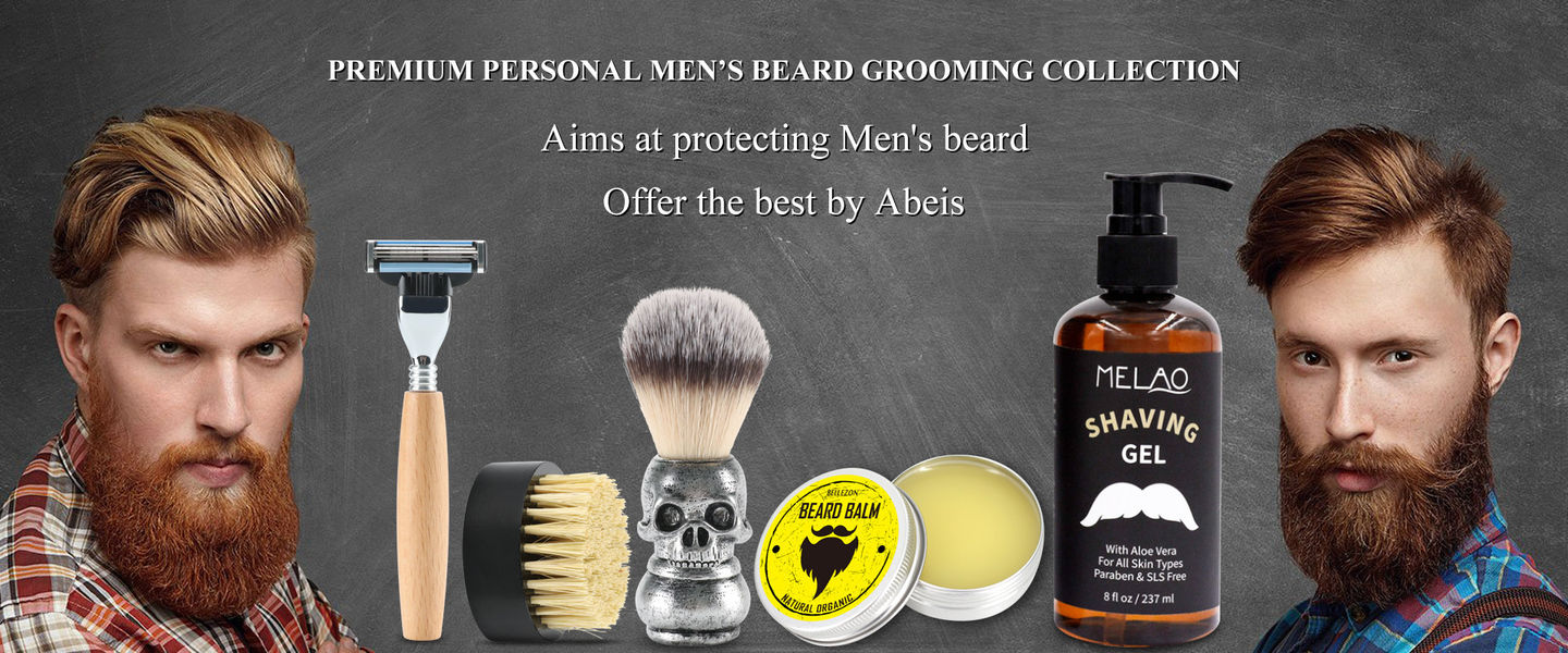 Easy To Clean Natural Wood Beard Brush Mens Grooming Brush  Exquisite