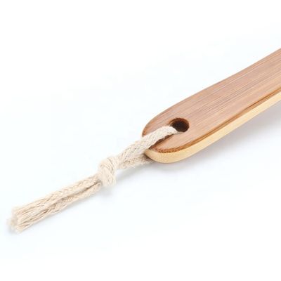 Bristle Sisal Custom Logo Wooden Shower Brush  For Exfoliation And Skin Care
