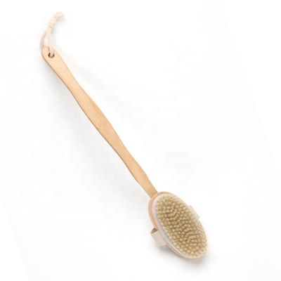 OEM Detachable Long Handle Body Scrub Brush Dry Skin Cellulite Treatment