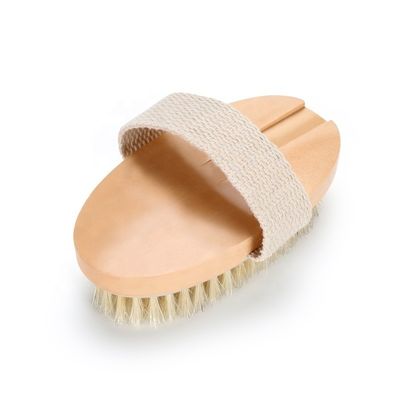 OEM Detachable Long Handle Body Scrub Brush Dry Skin Cellulite Treatment