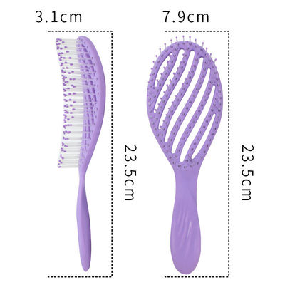 Hair Styling Candy Color Plastic Hair Comb Hair Beauty Brush 24*8cm