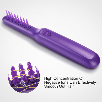 Hassle Free Hair Care Brush With Electric Detangling Brush And Horn Handle