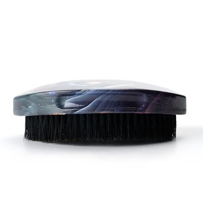 OEM Water Sticker Soft Medium 360 Wave Brush Mens Boar Bristle Hair Brush