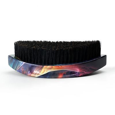 OEM Water Sticker Soft Medium 360 Wave Brush Mens Boar Bristle Hair Brush