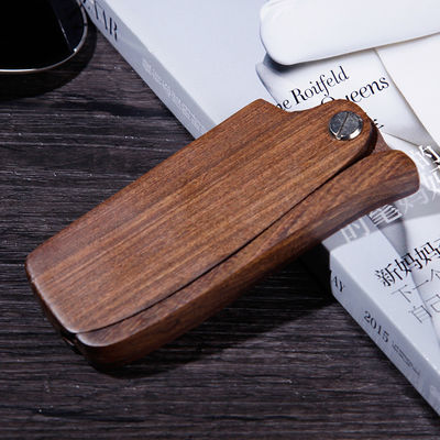 Black Walnut Handle Folding Wood Comb Beard Folding Comb 18.5*3.6cm