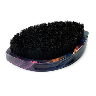 OEM Water Sticker Soft Medium 360 Wave Brush Mens Boar Bristle Hair Brush