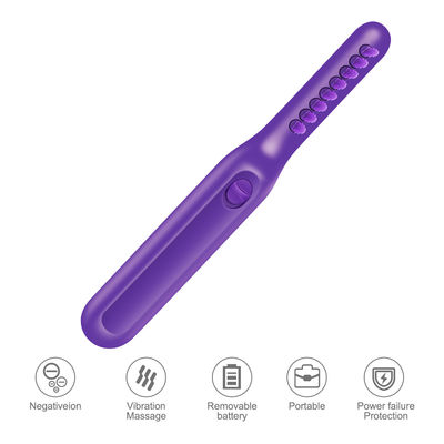 Hassle Free Hair Care Brush With Electric Detangling Brush And Horn Handle