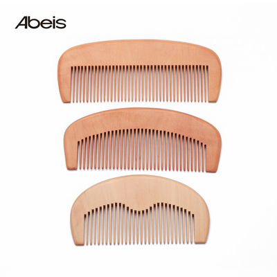 73g Light Weight Wood Beard Comb Customized Pocket Beard Comb