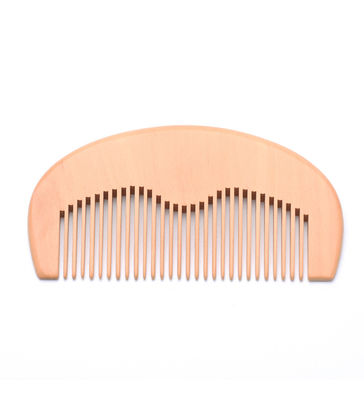73g Light Weight Wood Beard Comb Customized Pocket Beard Comb