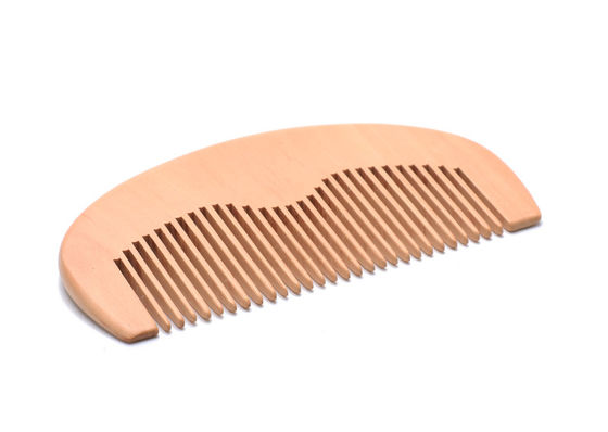 73g Light Weight Wood Beard Comb Customized Pocket Beard Comb