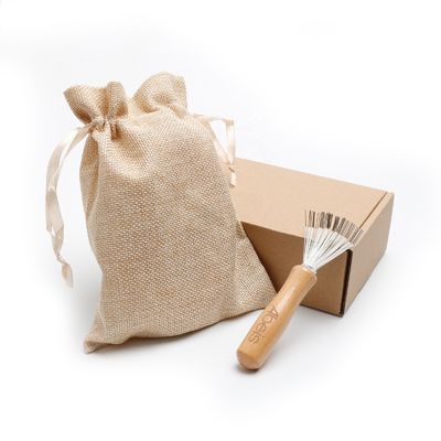 Natural Bristle Wooden Dry Body Bath Shower Brush For  Exfoliating Scrubber