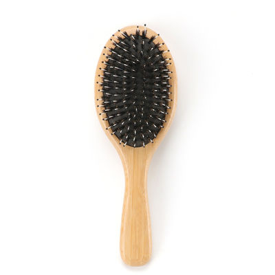 Laser Vent Wide Tooth Boar Bristle Hair Comb Wooden Anti Static Hair Brush For Women
