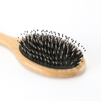 Laser Vent Wide Tooth Boar Bristle Hair Comb Wooden Anti Static Hair Brush For Women