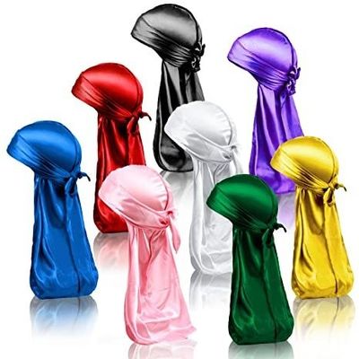 360 Waves Silk Durag Headcover Custom Logo Velvet Wave Cap