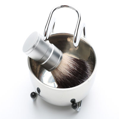 Home Iron Bowl Soft Boar Bristle Beard Shaving Set With Aluminum Alloy Handle
