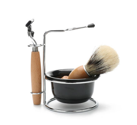Bristle Beard Soap Brush 3 In 1 Customer Logo Beard Shaver Kit