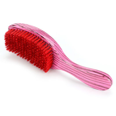 Customized Logo Abeis Long Handle 100% Boar Bristle Curved Men'S Wave Brush 360 With Vent