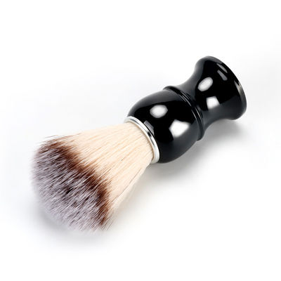 Abeis Travel Shaving Brush White Nylon Hair And ABS Handle Beard Soap Brush