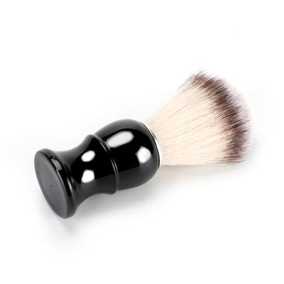 Abeis Travel Shaving Brush White Nylon Hair And ABS Handle Beard Soap Brush