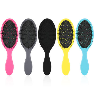 Plastic Handle Hair Paddle Brush Wet And Dry Message Detangling Hair Brush