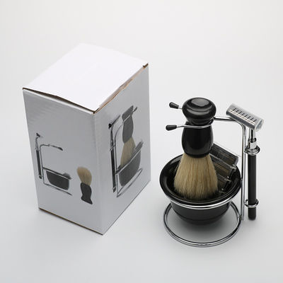 Convenient Beard Shaving Tools Set Soft Brush Razor Holder Common Comb And Stand