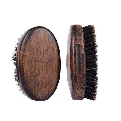 Abeis Wood Large Boar Bristle Shaving Brush for Thick Beard Black Walnut Wood Handle