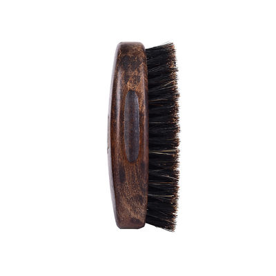 Abeis Wood Large Boar Bristle Shaving Brush for Thick Beard Black Walnut Wood Handle