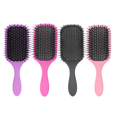 Streamlined Handle Scalp Massage Comb Customized Color ABS Airbag Comb