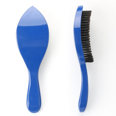 Long Handle Curved Boar Bristle Brush Hair Care Wash And Style Wave Brush