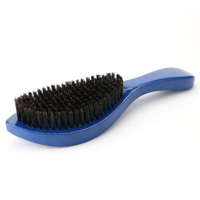 Long Handle Curved Boar Bristle Brush Hair Care Wash And Style Wave Brush
