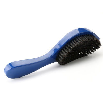 Long Handle Curved Boar Bristle Brush Hair Care Wash And Style Wave Brush