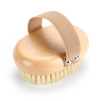 Massage Wet Bath Shower Brush Organic Vegan Sisal Body Dry Brushing Brush