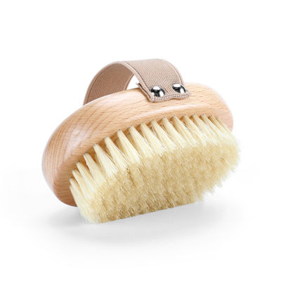 Massage Wet Bath Shower Brush Organic Vegan Sisal Body Dry Brushing Brush