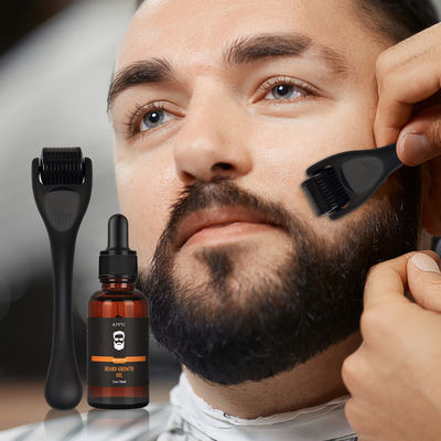 Men's Personal Care Organic Argan Oil For Beard Growth With Roller