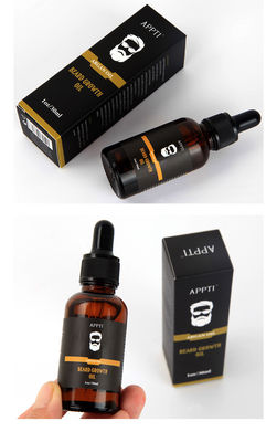 Men's Personal Care Organic Argan Oil For Beard Growth With Roller