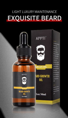 Men's Personal Care Organic Argan Oil For Beard Growth With Roller