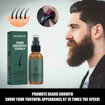 100% Natural Mustache Growth Oil 30ml Beard Growth Roller Kit For Men Sample Provided
