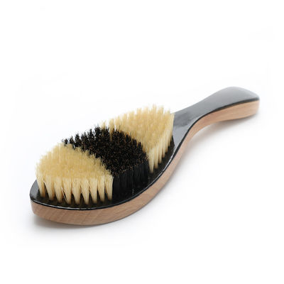Boar Bristle Long Handle360 Wave Brush Hard Custom Logo Hair Brush For Men