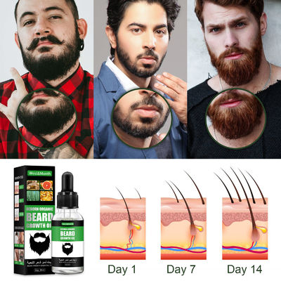 100% Natural Beard Growth Oil For Men Abeis OEM ODM Professional Daily Beard Care