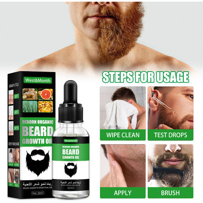 100% Natural Beard Growth Oil For Men Abeis OEM ODM Professional Daily Beard Care