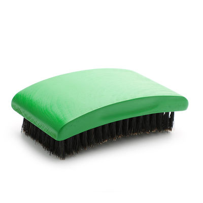 100g Wood 100% Boar Bristle Square Pro- Wave Beard Brush Abeis Outlet's Custom Design