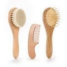 Eco Friendly Wooden Baby Brush And Comb Set  Baby Shower Brush	Comfortable