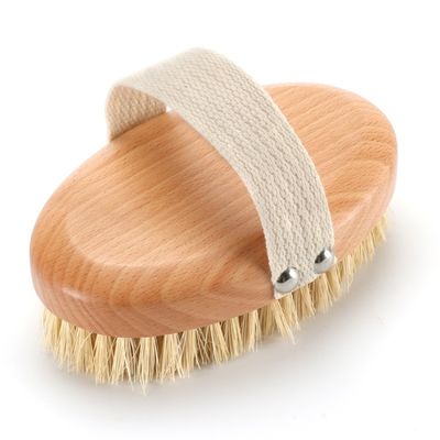 Abeis Dry Body Sisal Fiber Vegan Bath Brush Shower Exfoliating Scrubber Massage