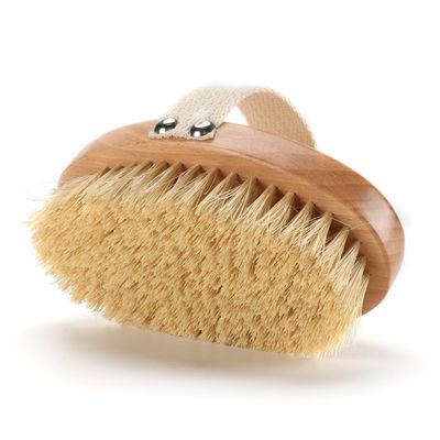 Abeis Dry Body Sisal Fiber Vegan Bath Brush Shower Exfoliating Scrubber Massage