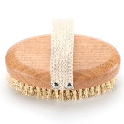 Abeis Dry Body Sisal Fiber Vegan Bath Brush Shower Exfoliating Scrubber Massage