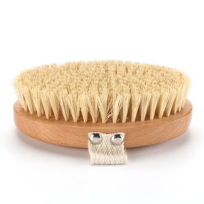 Abeis Dry Body Sisal Fiber Vegan Bath Brush Shower Exfoliating Scrubber Massage