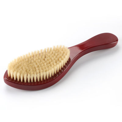 PU Glossy Custom Medium Hard Curved Bristle Hair Brush Durable