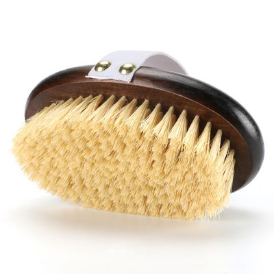 Oval Beech Wood Handle Body Brush r Dry Skin Shower Back Brush