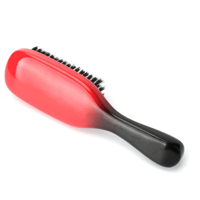 Mini Portable 360 Boar Bristle Wave Brush With 100% Beech Wood Handle