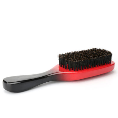 Mini Portable 360 Boar Bristle Wave Brush With 100% Beech Wood Handle